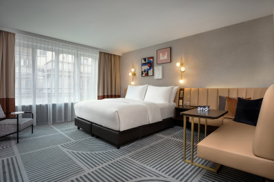 Hotel Room  at Neues Schloss Privat Hotel Zurich